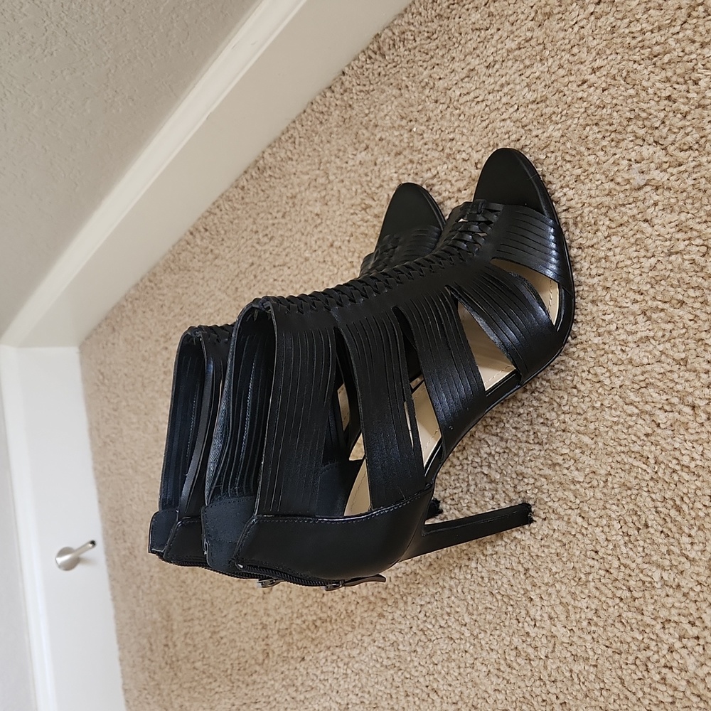 BCBG Caged Heels